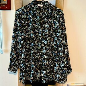 J.Jill XSP Floral Top